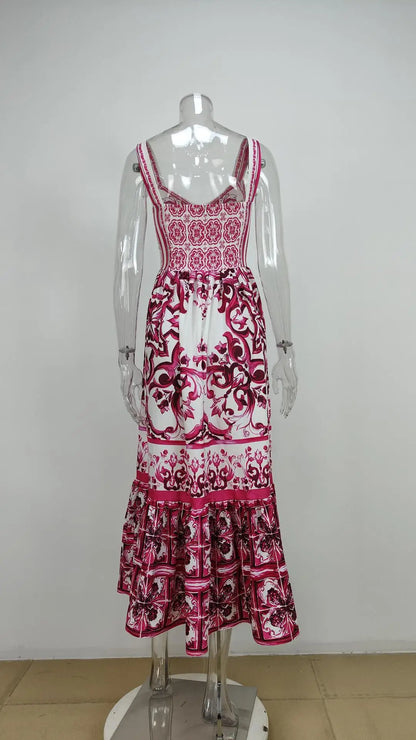 Large Swing Maxi Dress