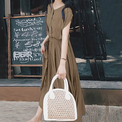Women Short Sleeve Dress