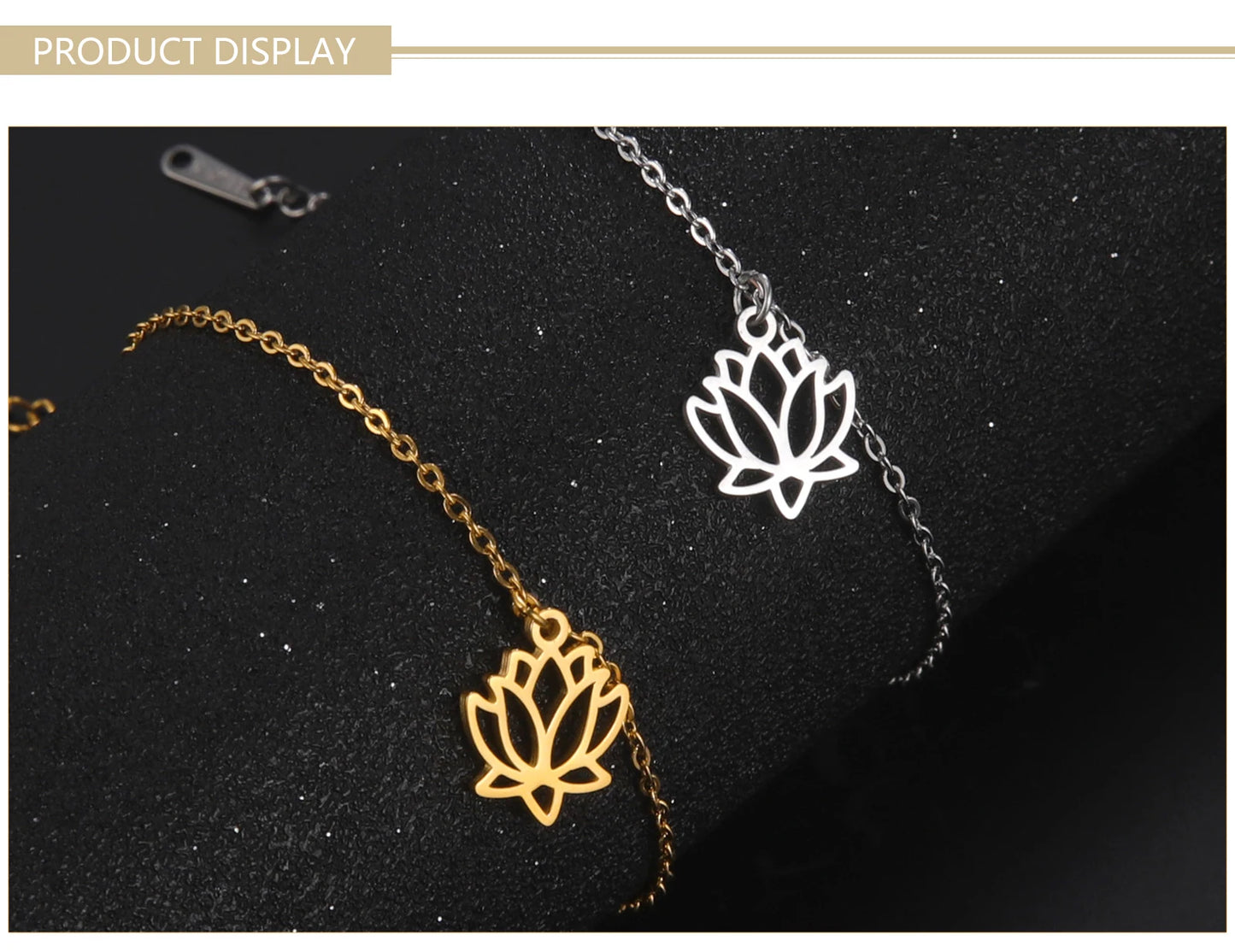 Lotus Flower Anklet