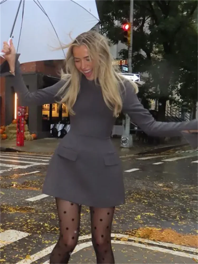 Elegant Long Sleeve Dress