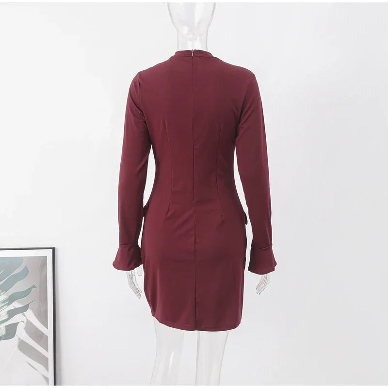 Elegant Long Sleeve Dress