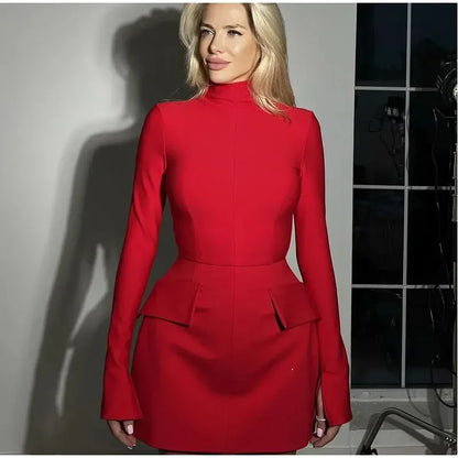 Elegant Long Sleeve Dress