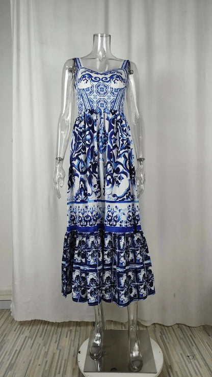 Large Swing Maxi Dress