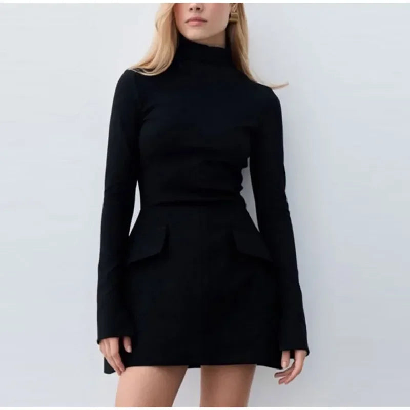 Elegant Long Sleeve Dress