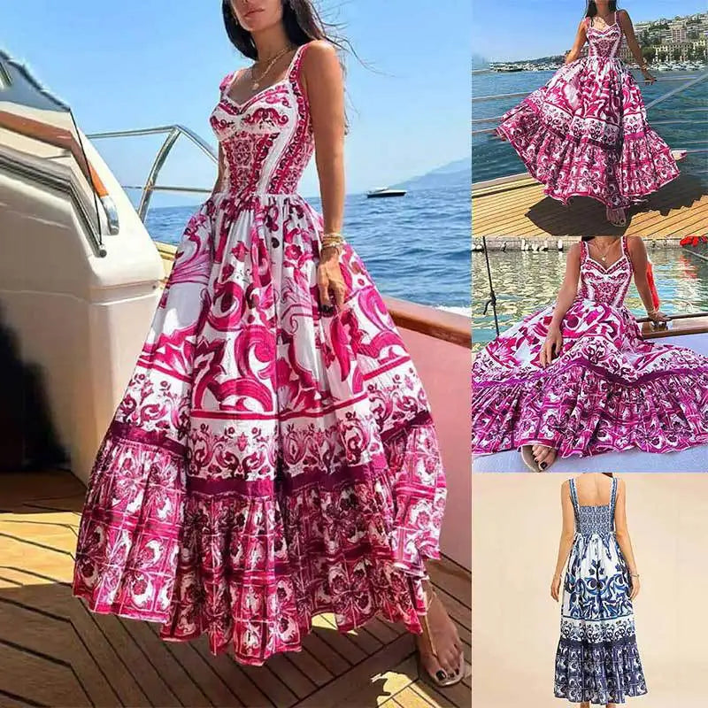 Large Swing Maxi Dress