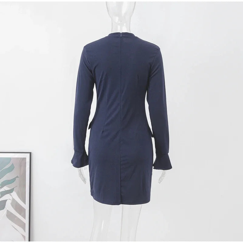Elegant Long Sleeve Dress