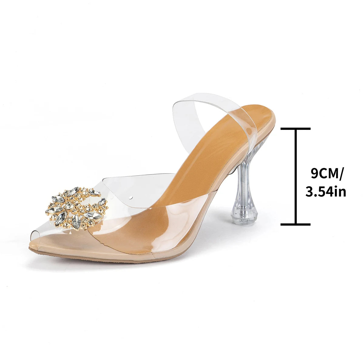High heel sandals