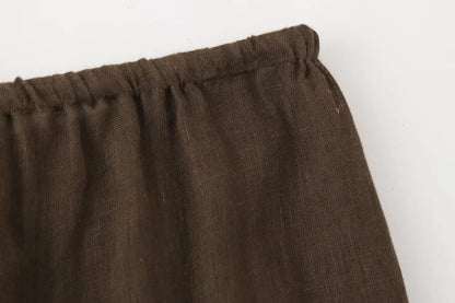 Set Top + High Waist Pants 2-piece