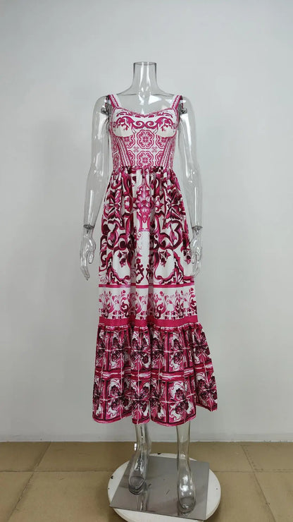 Large Swing Maxi Dress