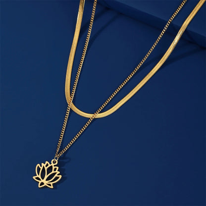 Lotus Flower Anklet