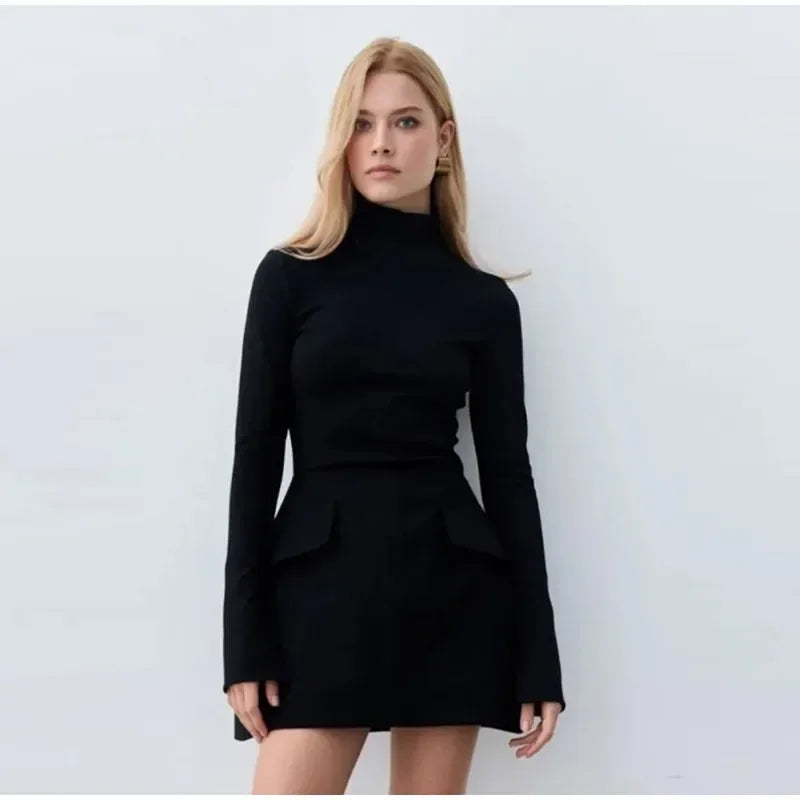 Elegant Long Sleeve Dress
