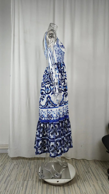 Large Swing Maxi Dress
