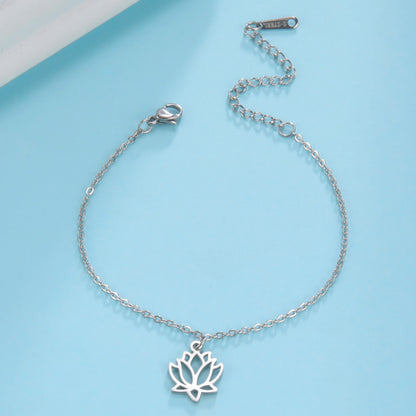 Lotus Flower Anklet