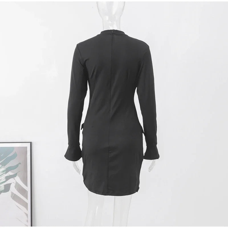 Elegant Long Sleeve Dress