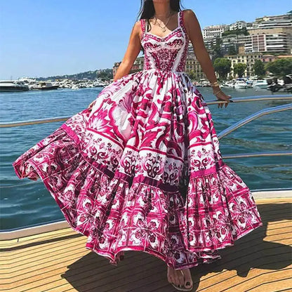 Large Swing Maxi Dress