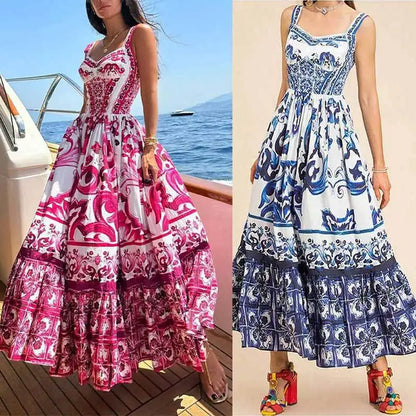 Large Swing Maxi Dress